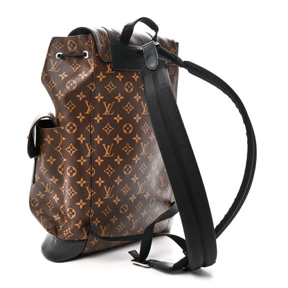 Louis Vuitton Monogram Macassar Christopher PM Backpack 3 of 9