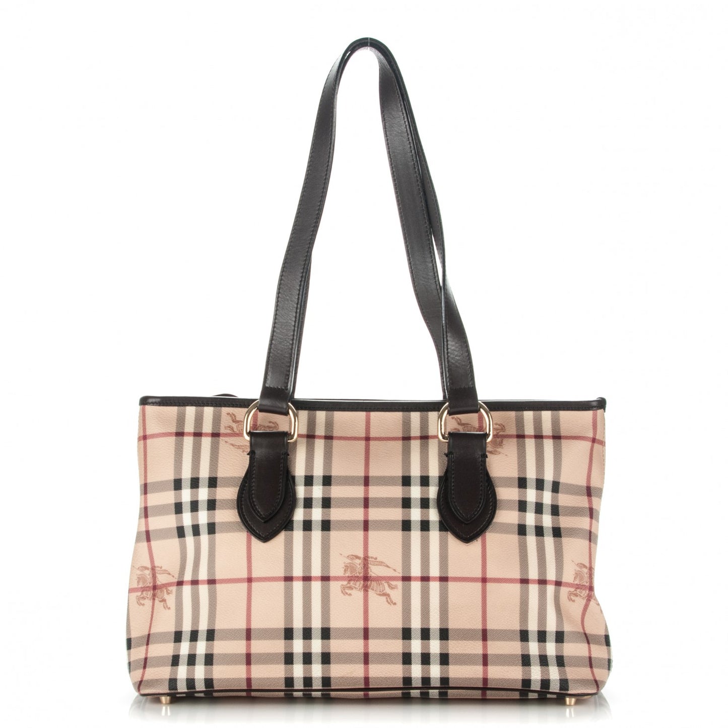 Haymarket Check Medium Regent Tote Chocolate