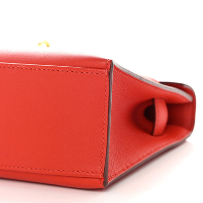 Hermes Swift Kelly Pochette Clutch Capucine 9 of 9