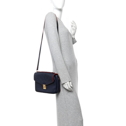 Louis Vuitton Empreinte Pochette Metis Marine Rouge 2 of 11