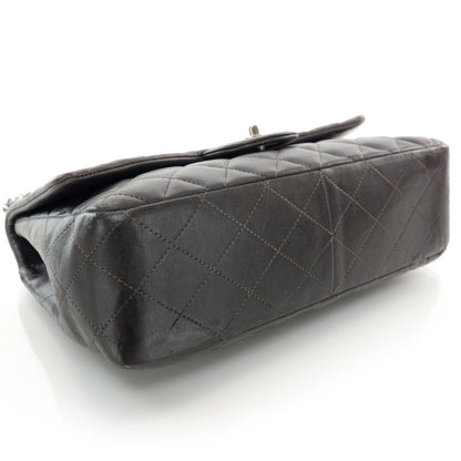 Chanel Lambskin Jumbo Single Flap Gris Fonce 4 of 10