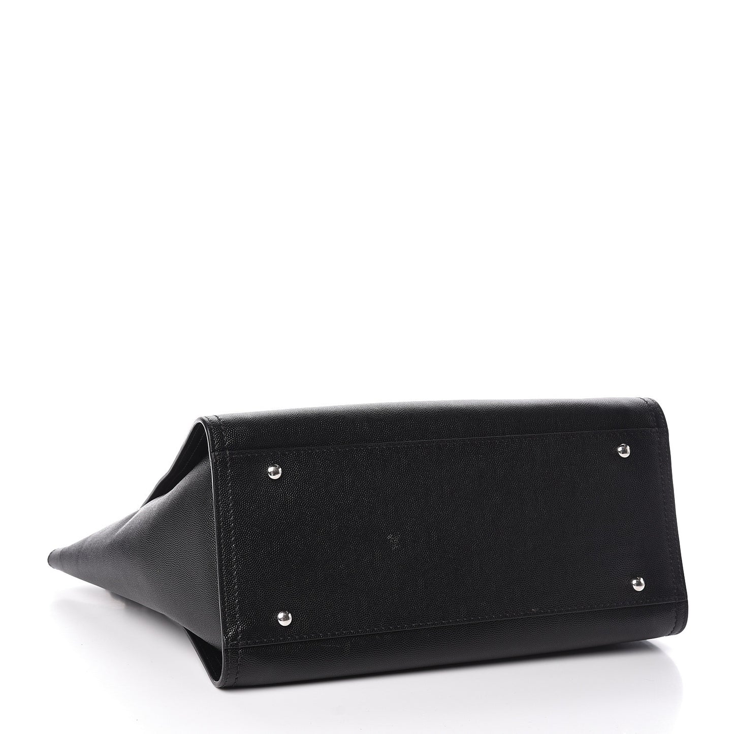 Caviar Small Studded Deauville Tote Black