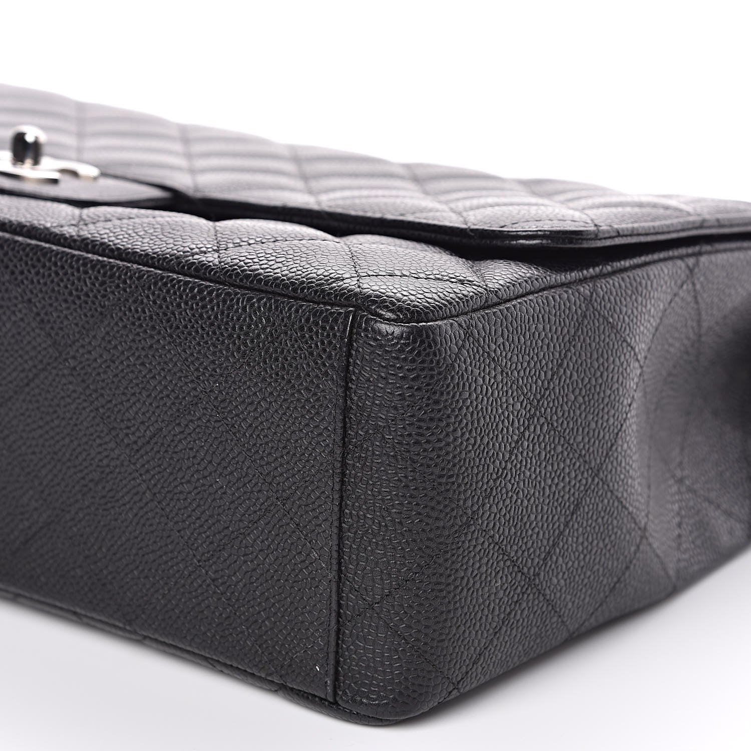 Chanel Caviar Quilted Maxi Single Flap Black 7 of 13