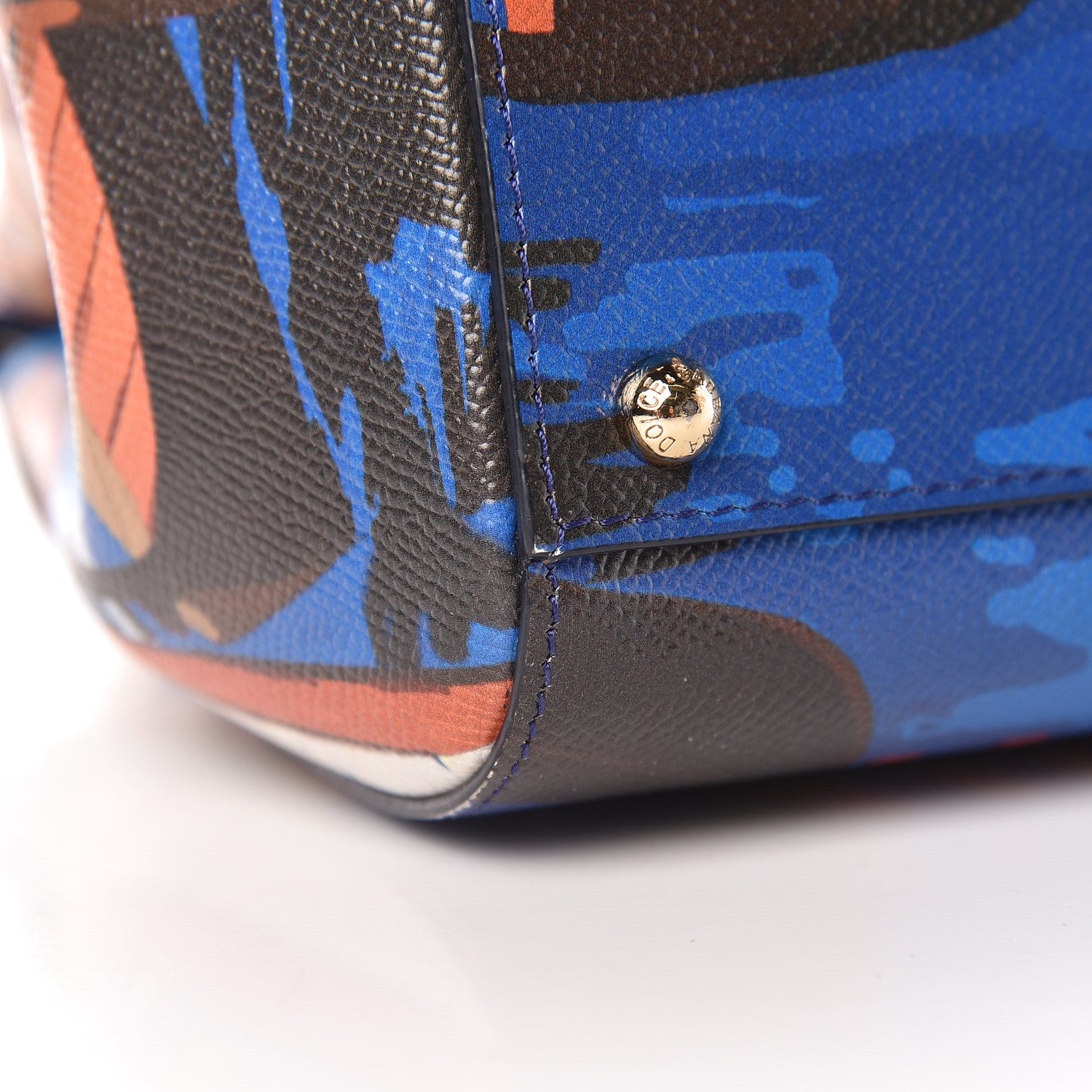 Dolce & Gabbana Dauphine Venezia Printed Medium Miss Sicily Satchel Multicolor 13 of 17