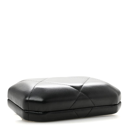 Chanel Lambskin Quilted Clutch With Chain Black 4 of 12