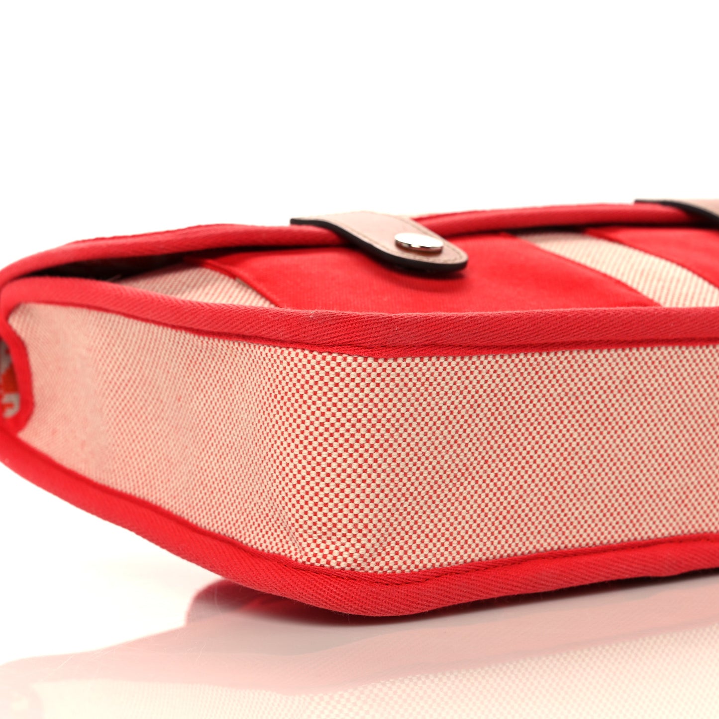 Toile Canvas Barenia Childrens Animaux Pixel Backpack Red White Orange