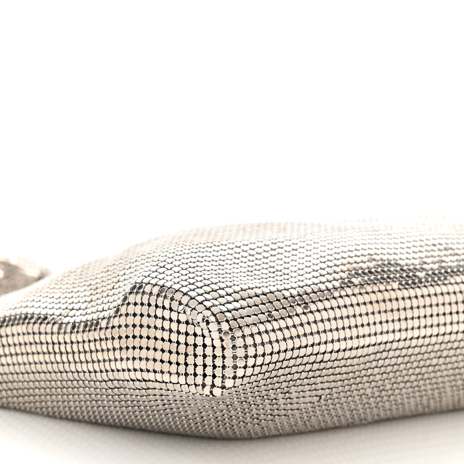 Jimmy Choo Metal Mesh Callie Tassel Shoulder Bag Silver 9 of 10