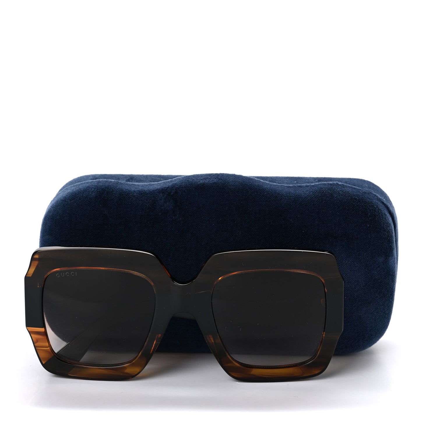 Square Frame GG0178S Sunglasses Havana