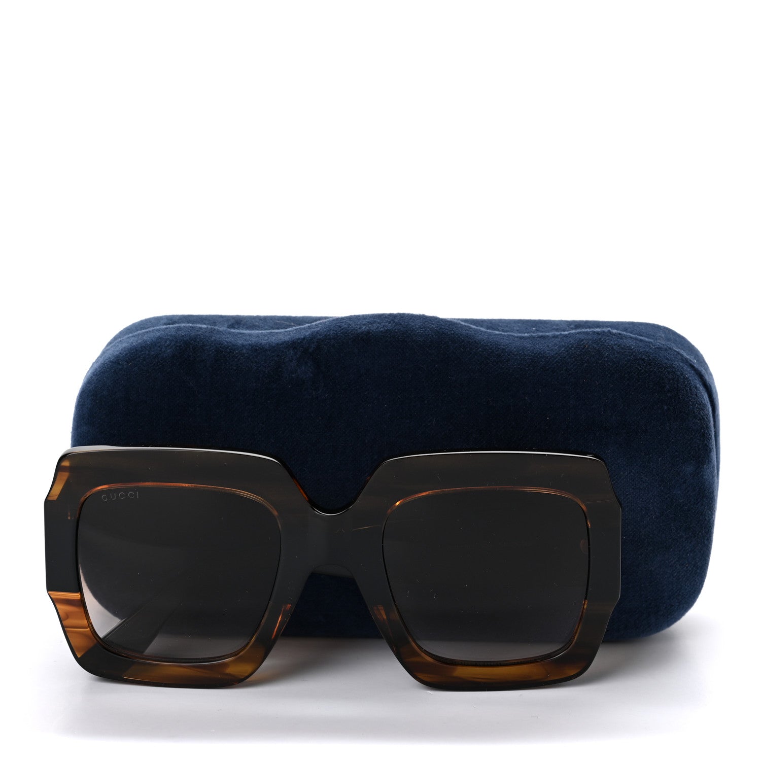 Gucci Square Frame GG0178S Sunglasses Havana 8 of 8
