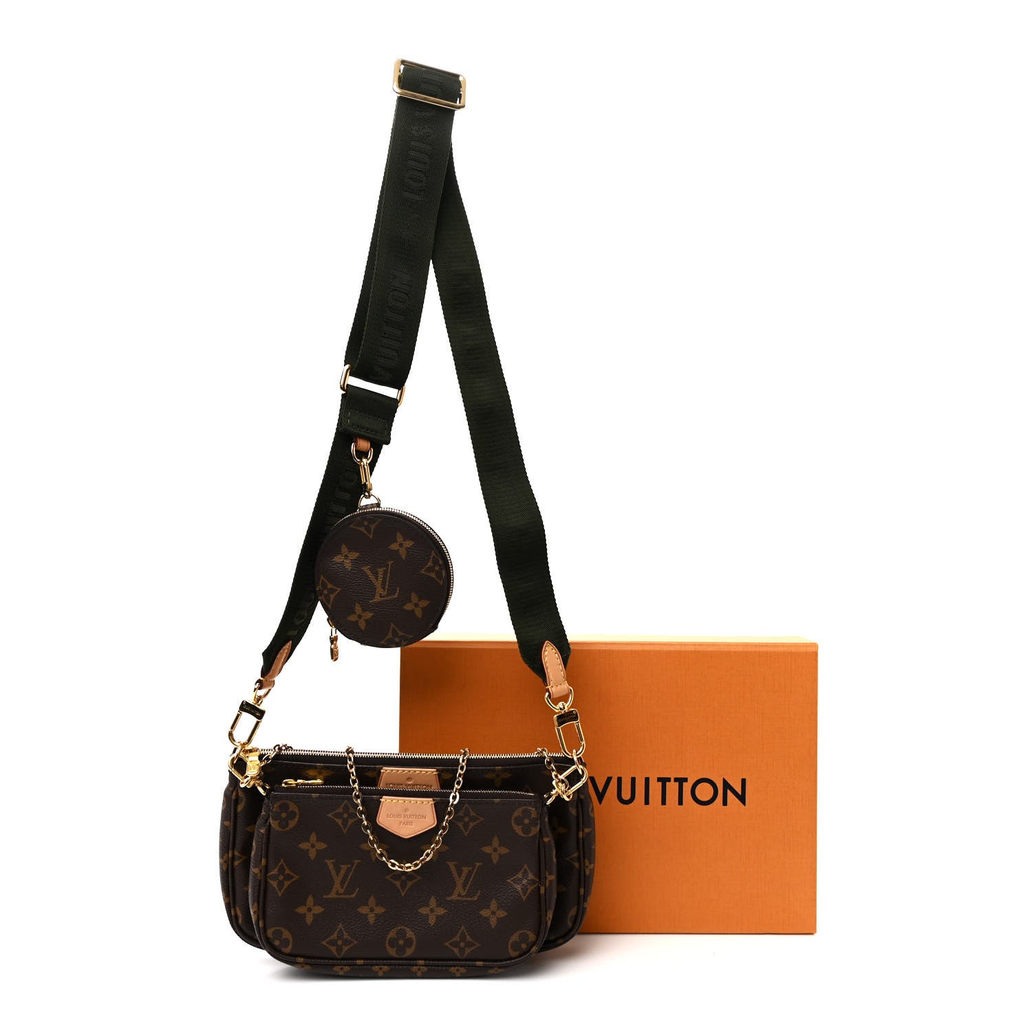 Louis Vuitton Monogram Multi Pochette Accessories Kaki 13 of 13
