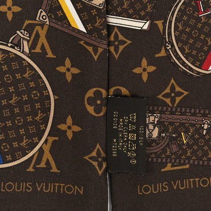 Louis Vuitton Silk Monogram Trunks Bandeau 4 of 4