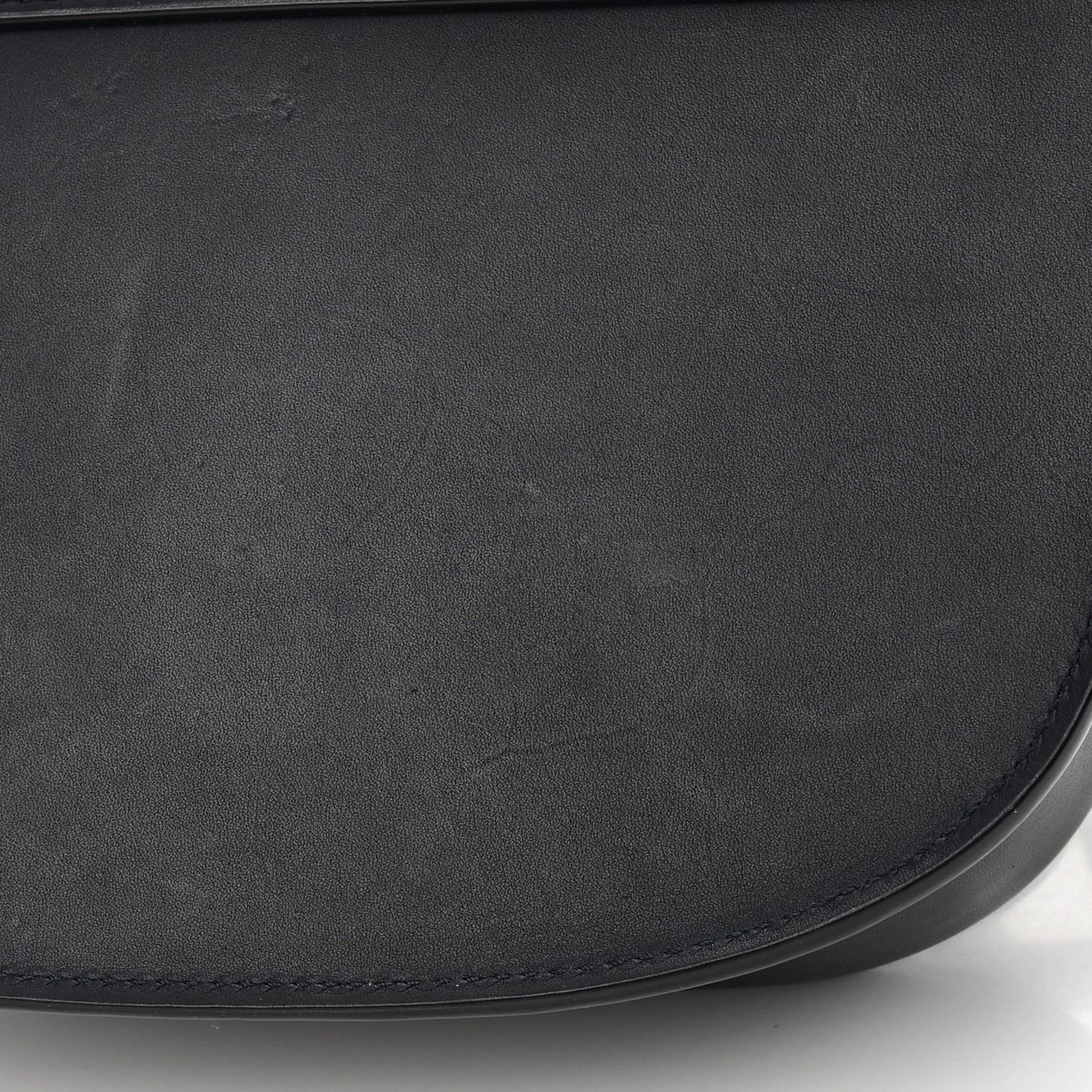 Smooth Calfskin Monogram Medium Kaia Satchel Deep Marine