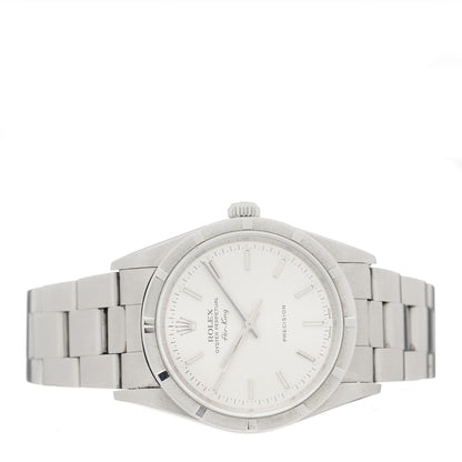 Rolex Stainless Steel 34mm Air-King Oyster Perpetual Precision Watch Silver 14010M 2 of 4