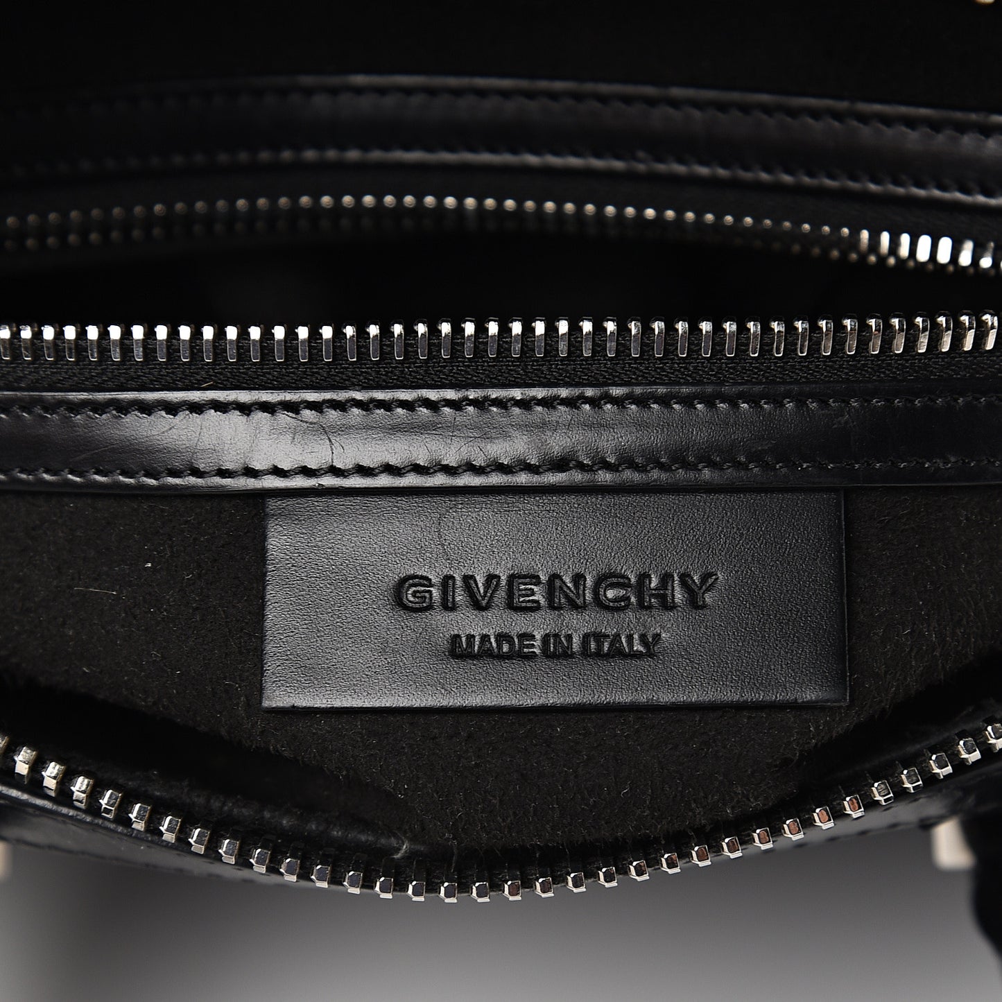 Calfskin Star Embossed Medium Lucrezia Black