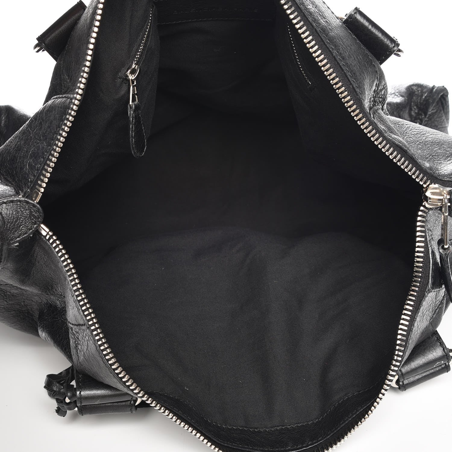 Balenciaga Agneau Giant 21 Silver Hardware Work Black 5 of 7