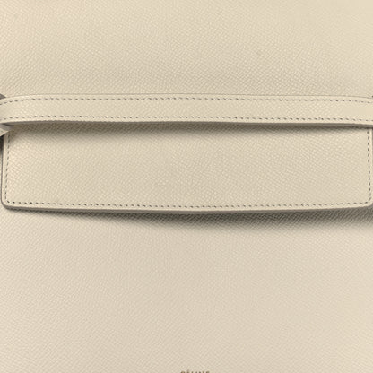 Celine Grained Calfskin Mini Belt Bag White 8 of 15