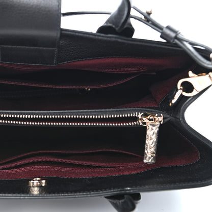 Chanel Grained Calfskin Small Neo Executive Shopper Tote Black 5 of 10