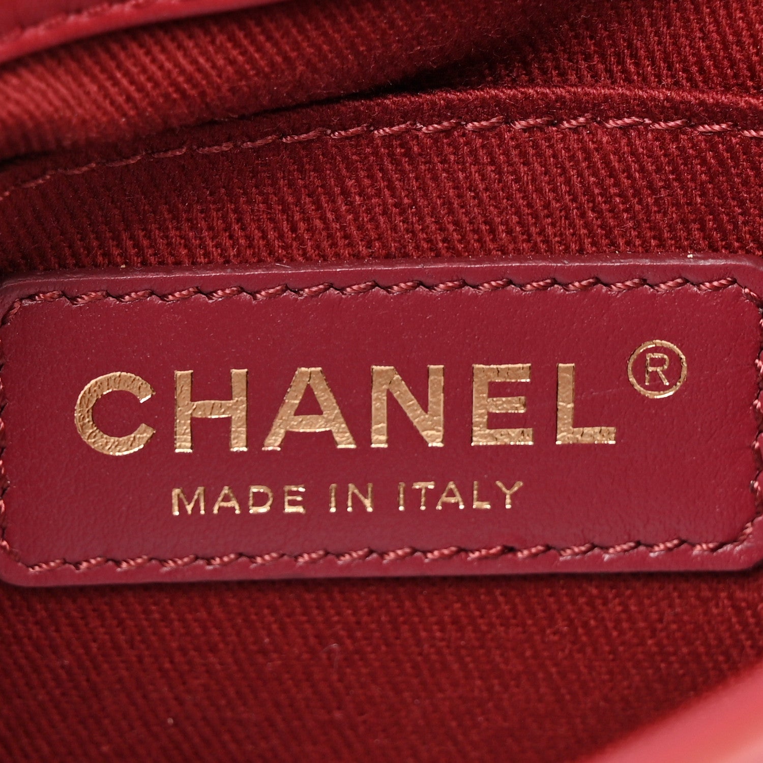 Chanel Calfskin Stitched Flap Red 6 of 10
