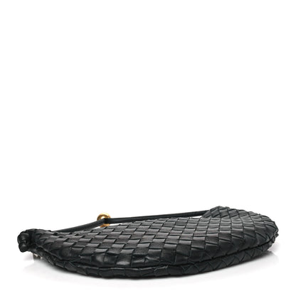Bottega Veneta Nappa Intrecciato Medium Turn Pouch Black 4 of 9
