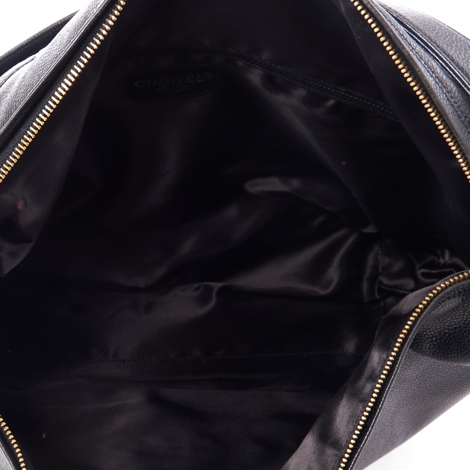 Chanel Caviar CC Hobo Black 7 of 10