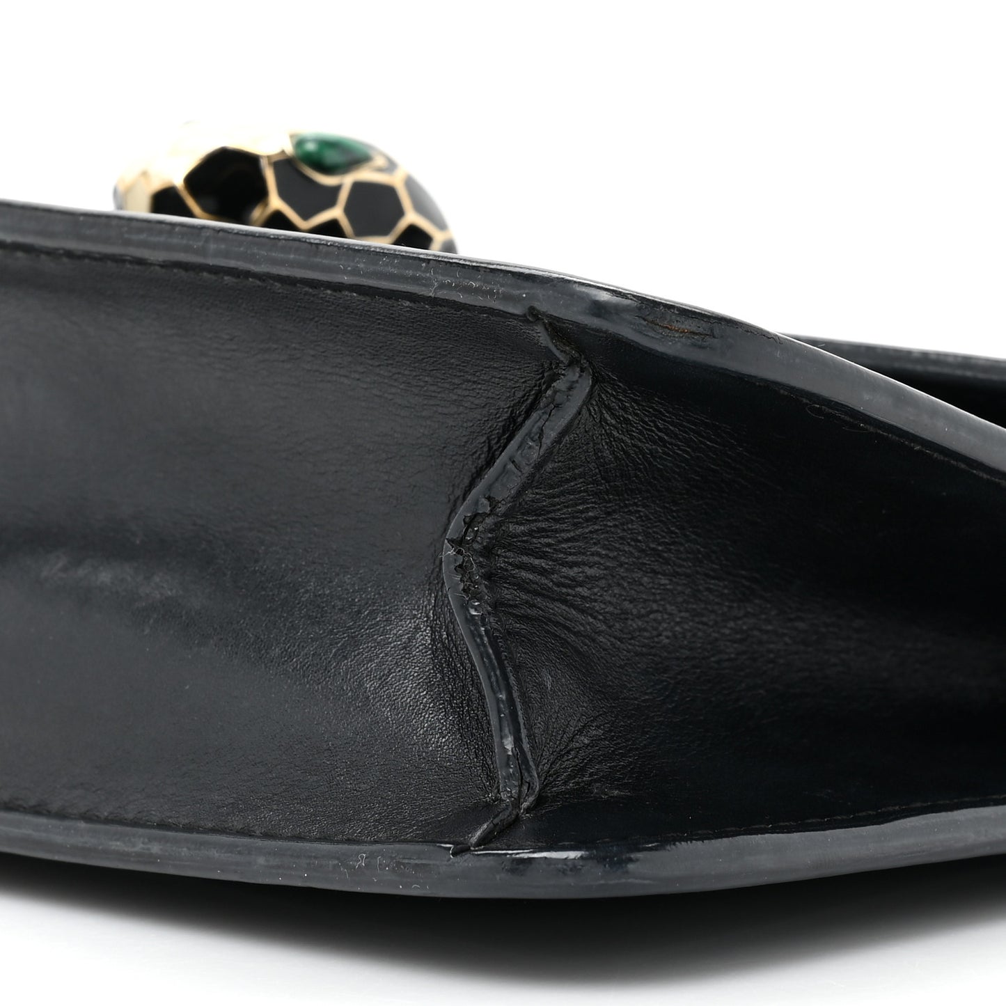 Calfskin Serpenti Forever Crossbody Bag Black