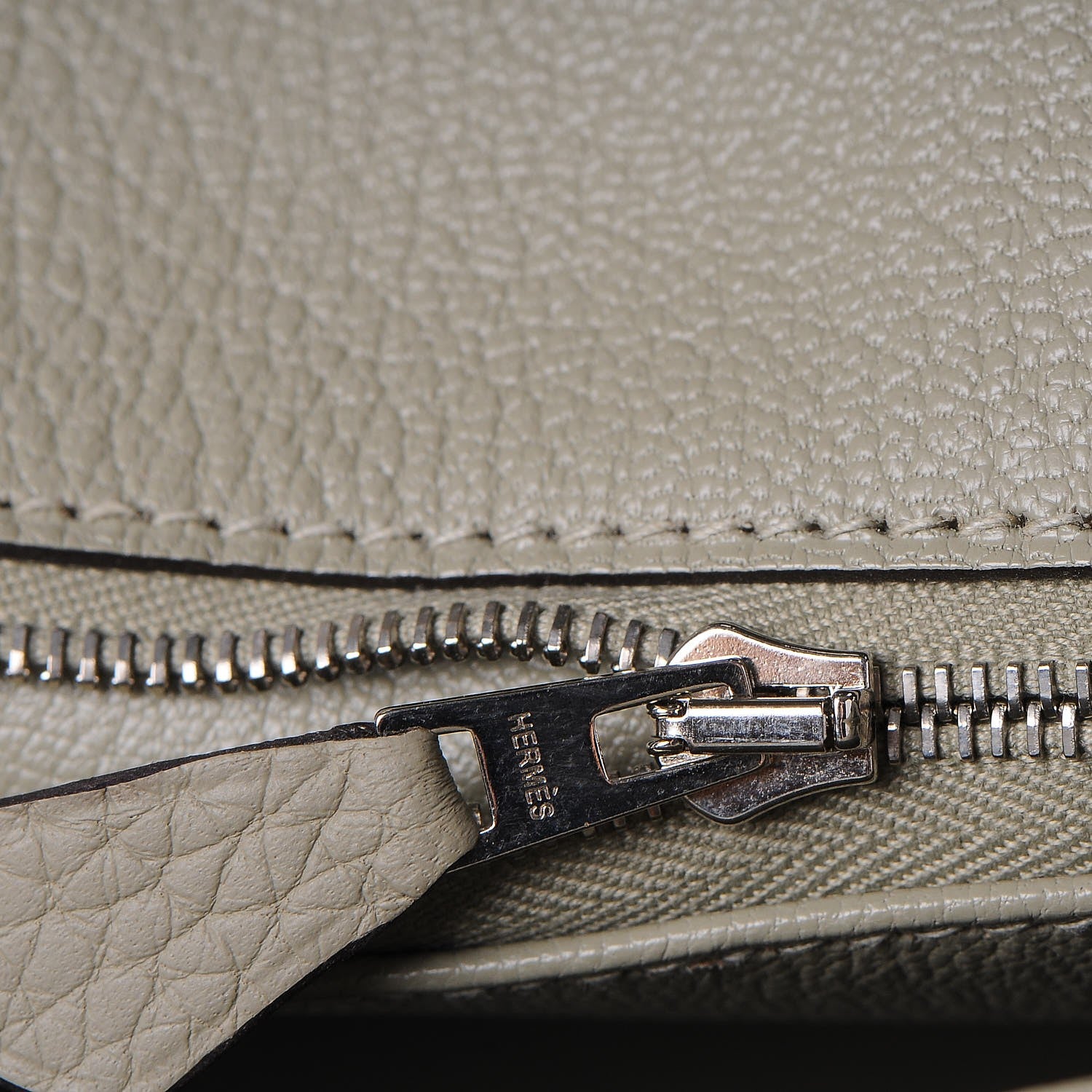 Hermes Taurillon Clemence Birkin 35 Sauge 16 of 32