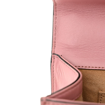 Gucci Calfskin Studded Small Padlock Shoulder Bag Carmine Rose 12 of 12