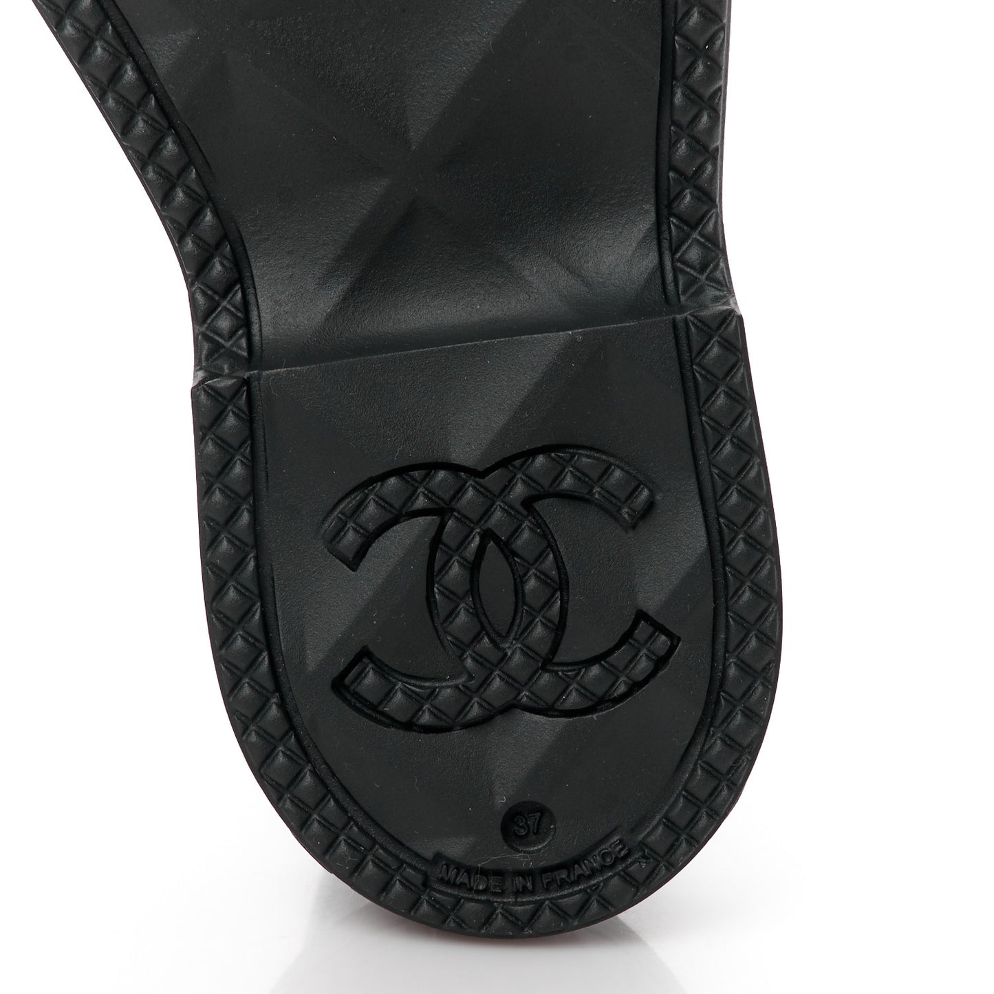 Rubber CC Short Rain Boots 37 Black