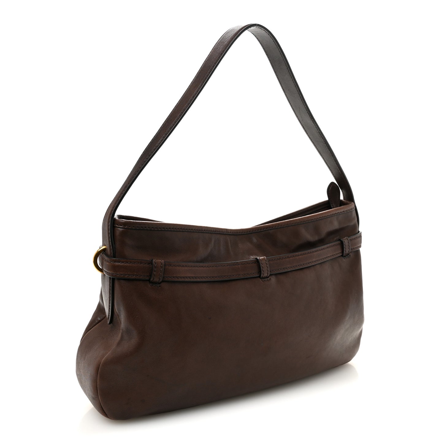 Nappa Aviator Regular Aventure Shoulder Bag Briarwood