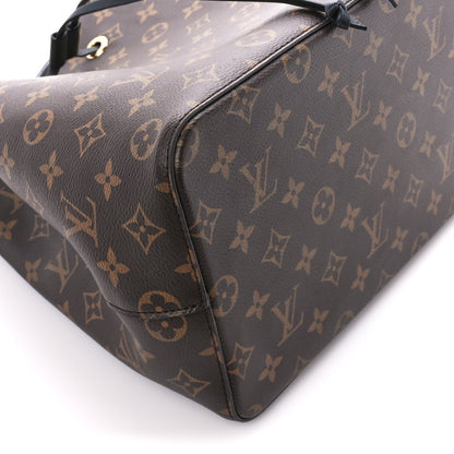 Louis Vuitton Monogram Neonoe MM Black 9 of 10