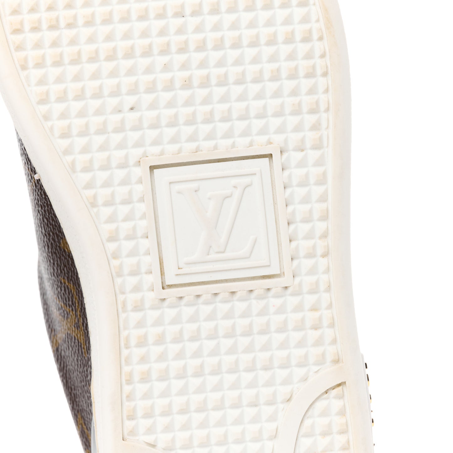 Patent Monogram Frontrow Sneakers 36