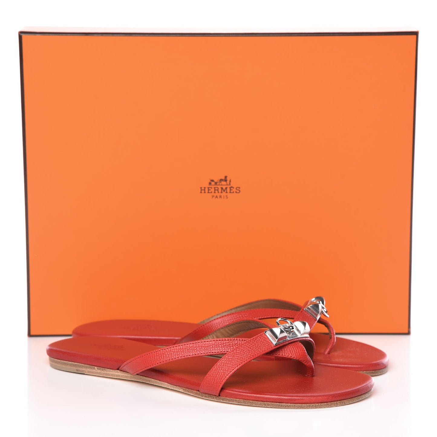 Epsom Corfou Sandals 36 Rouge