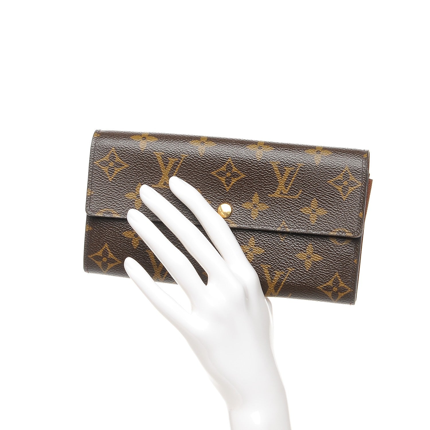 Louis Vuitton Monogram Sarah Wallet 2 of 6