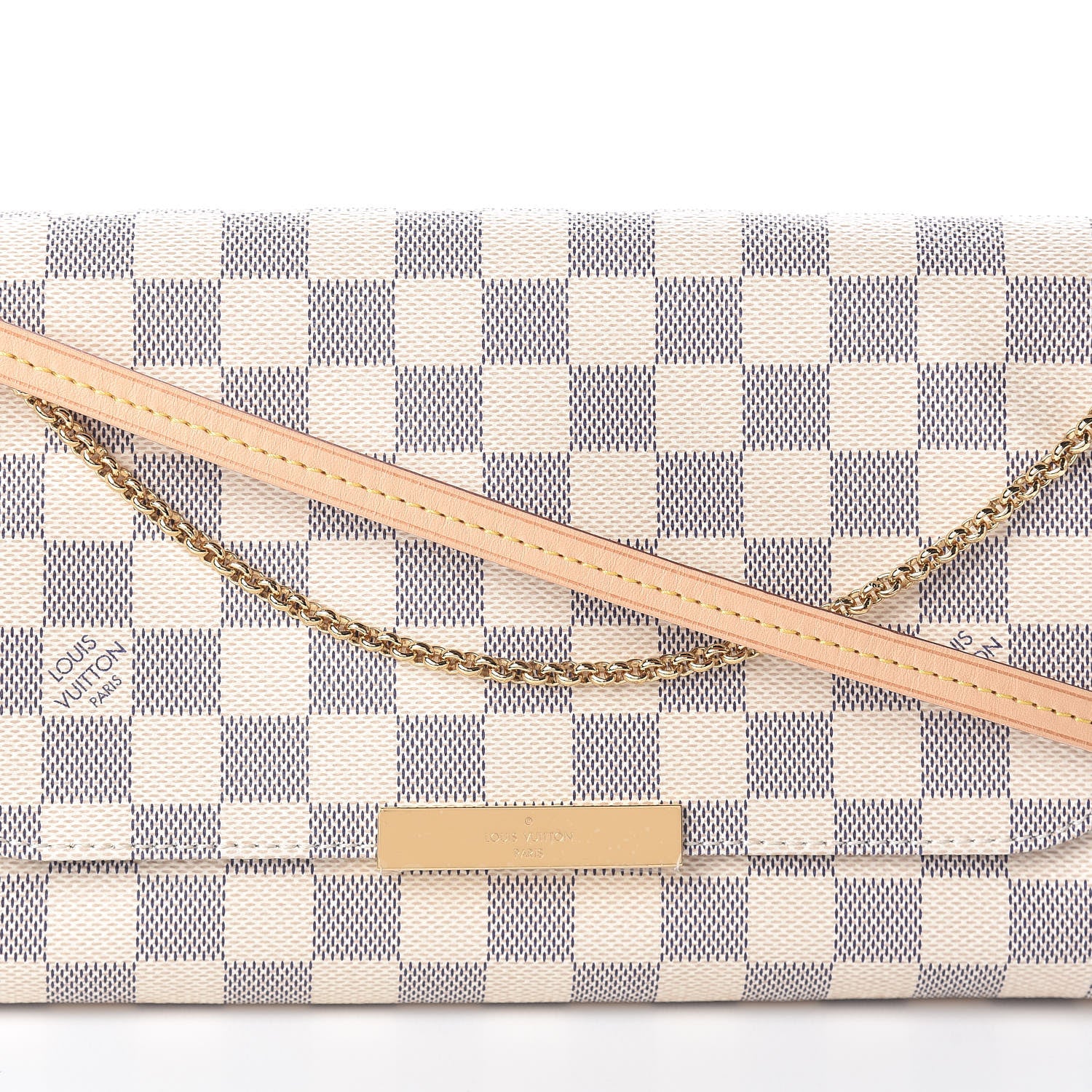 Louis Vuitton Damier Azur Favorite MM 7 of 9