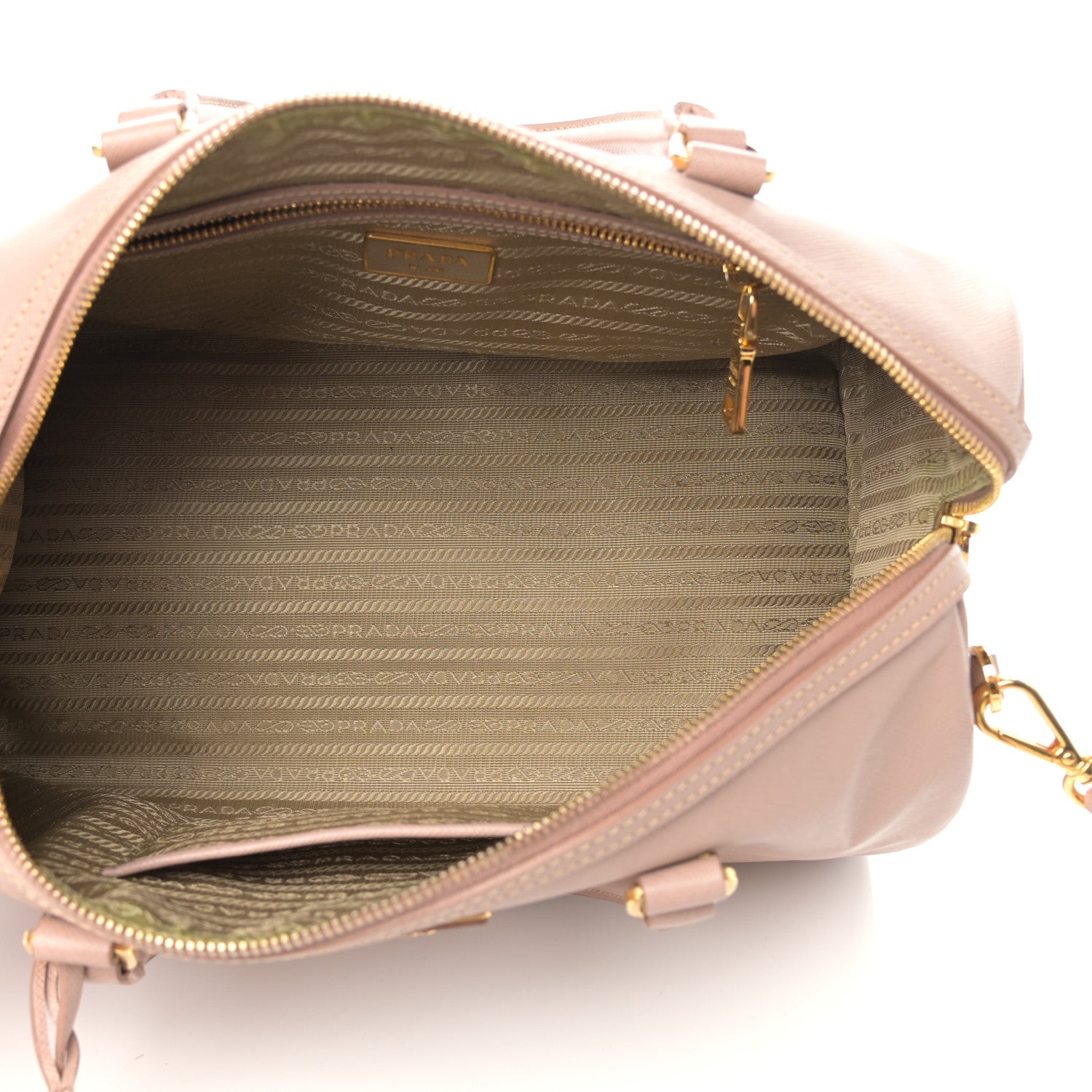 Prada Saffiano Lux Bowler Cammeo 5 of 16