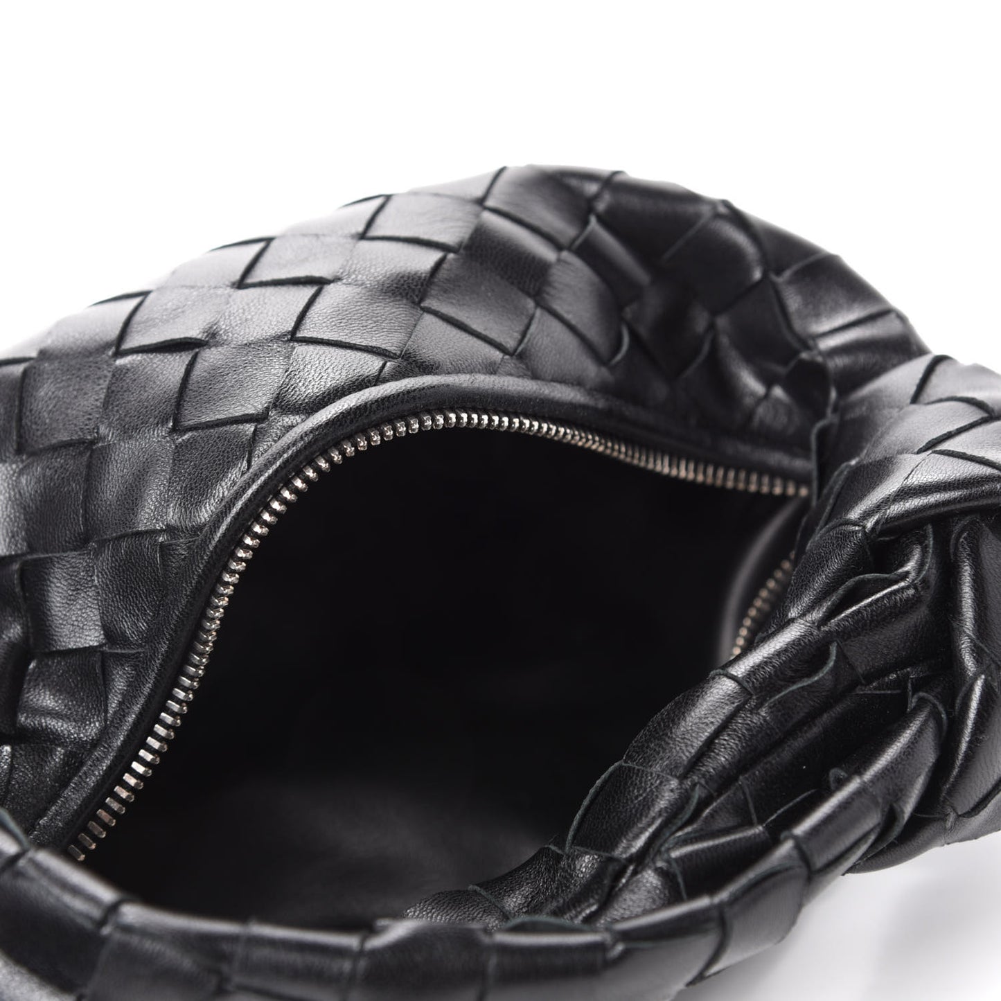 Nappa Intrecciato Mini Jodie Black