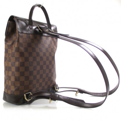 Louis Vuitton Damier Ebene Soho Backpack 3 of 9