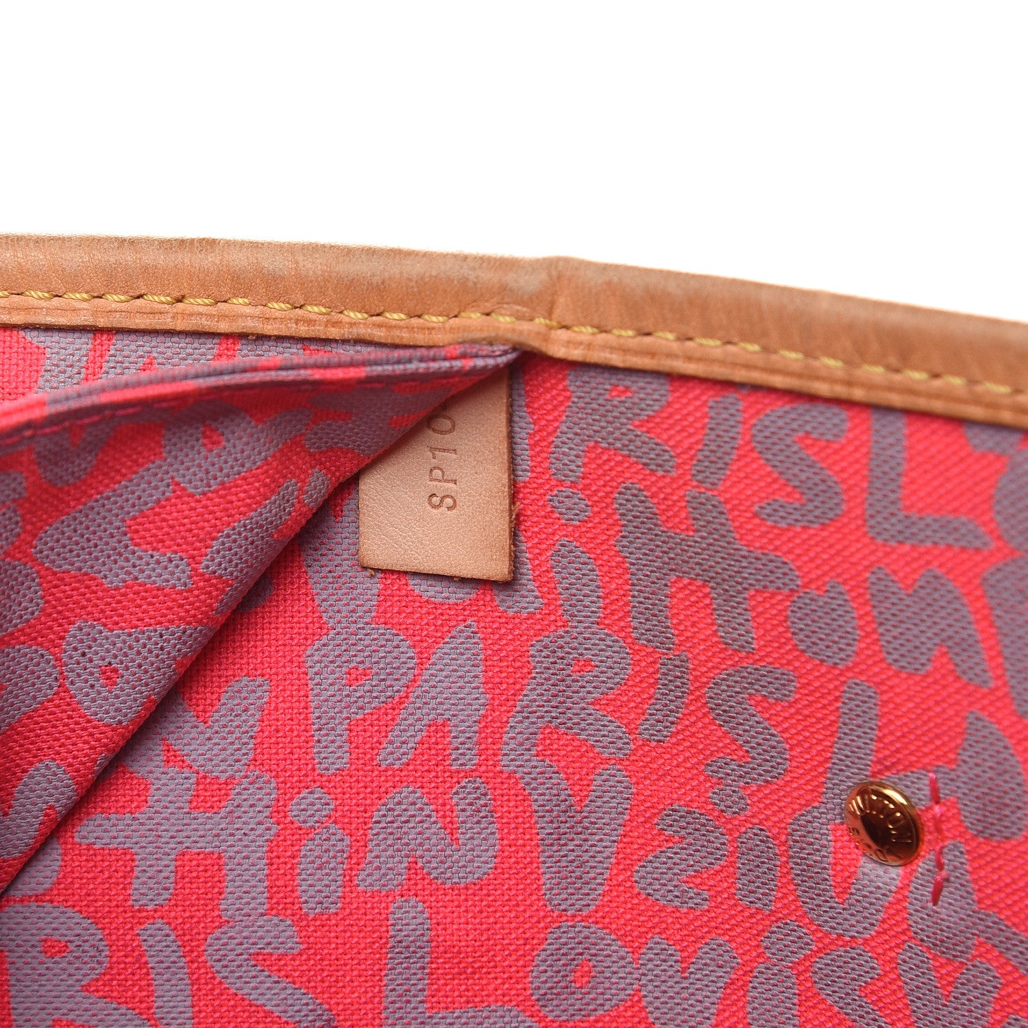 Louis Vuitton Monogram Graffiti Neverfull GM Fuchsia 7 of 22