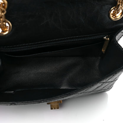 Chanel Aged Calfskin Quilted 2.55 Reissue Mini Flap Black 4 of 7