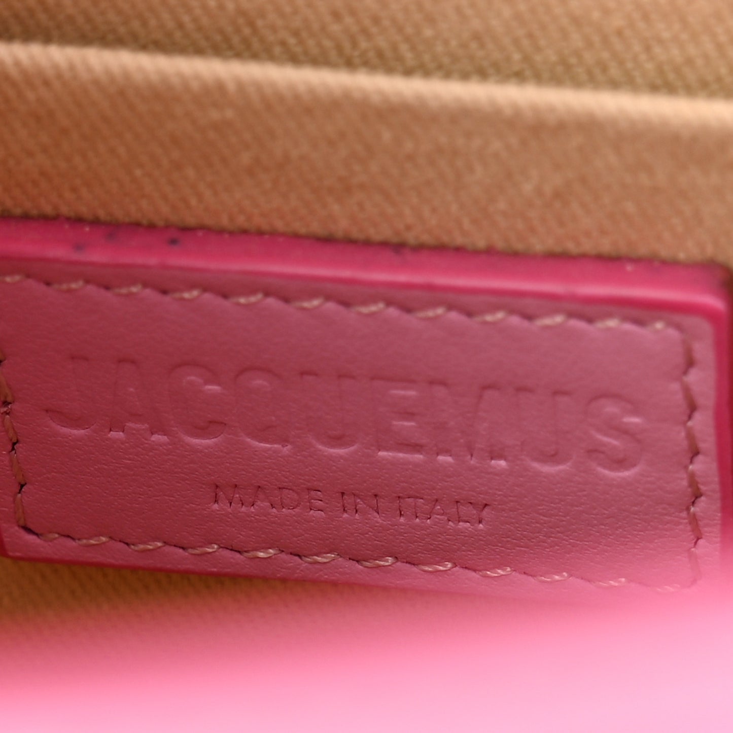 Smooth Calfskin Le Grand Chiquito Light Pink