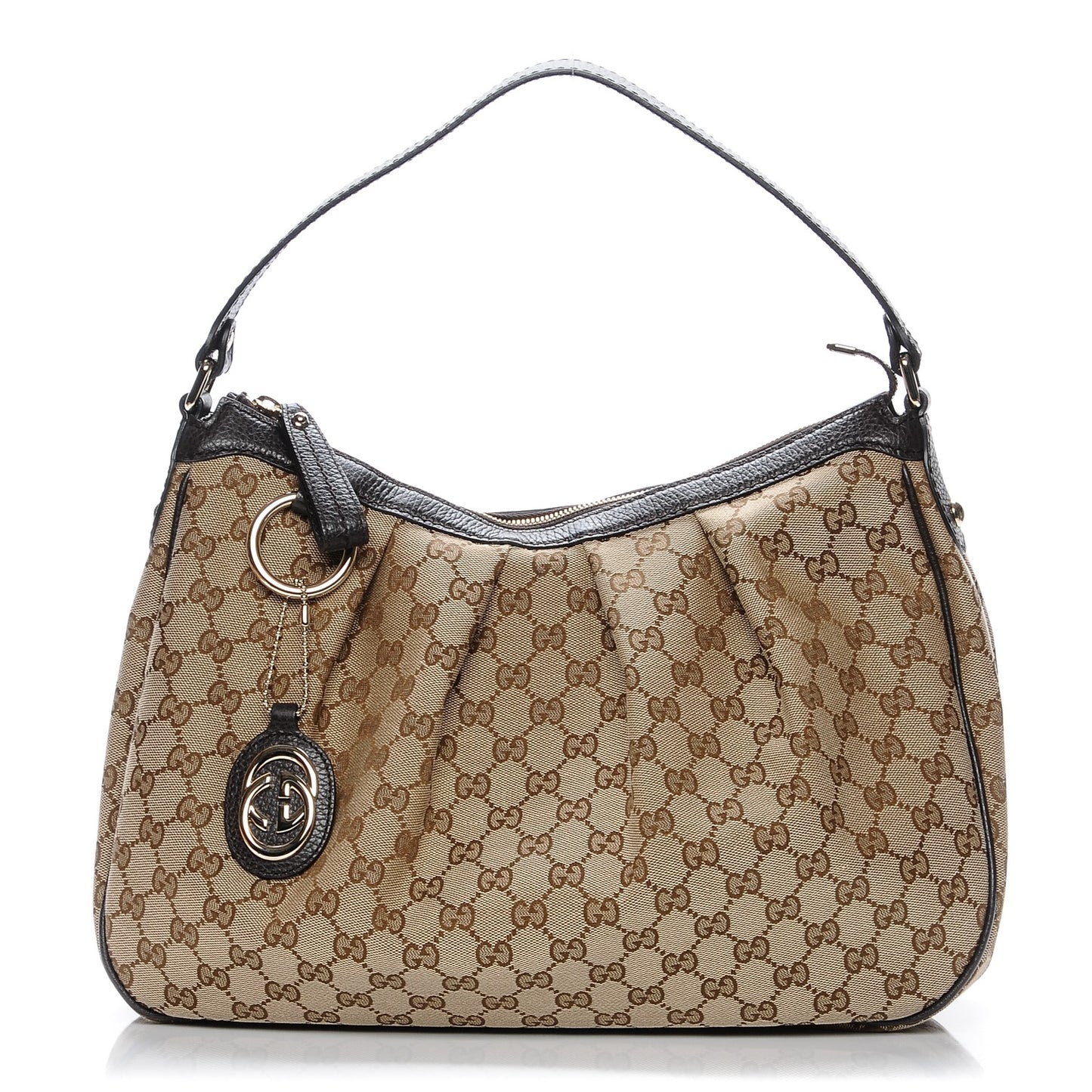 Monogram Medium Sukey Hobo Dark Brown