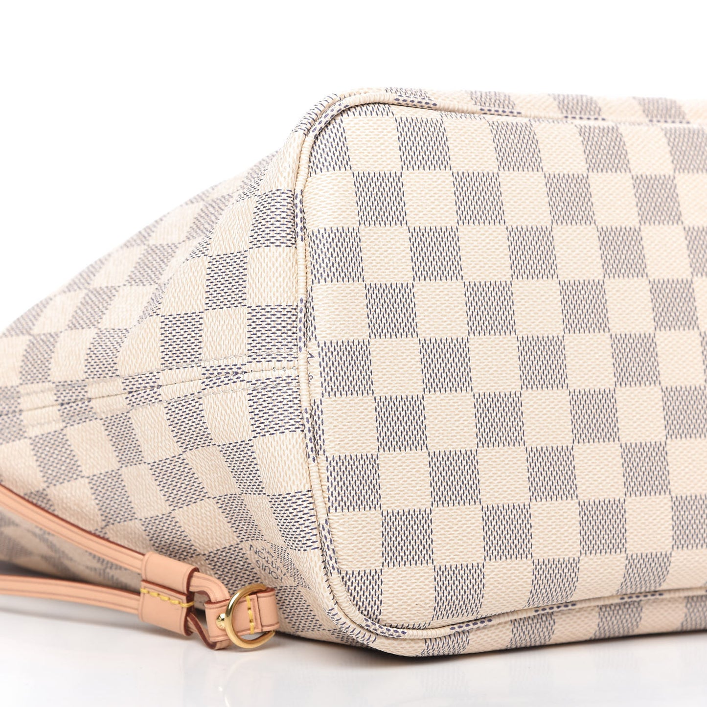 Damier Azur Neo Neverfull MM Rose Ballerine