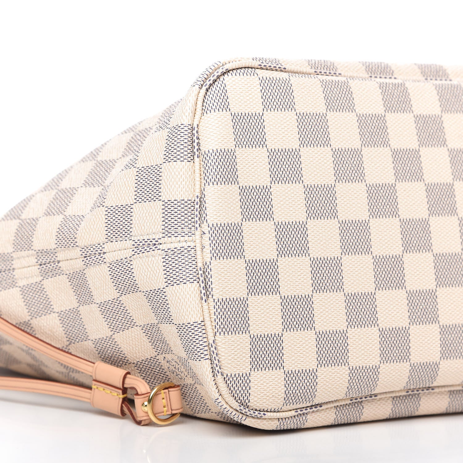 Louis Vuitton Damier Azur Neo Neverfull MM Rose Ballerine 6 of 11