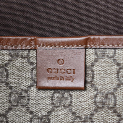 Gucci GG Plus Monogram Small Signature Web Loop Vertical Tote Light Brown 6 of 16