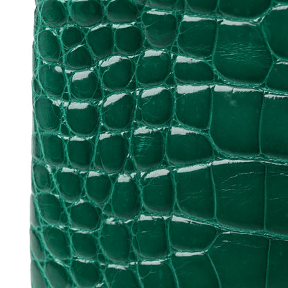 Louis Vuitton Alligator Capucines BB Emeraude 10 of 10