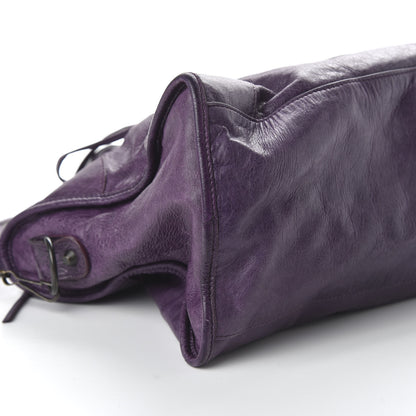 Balenciaga Agneau Classic Hardware Part Time Raisin 6 of 14