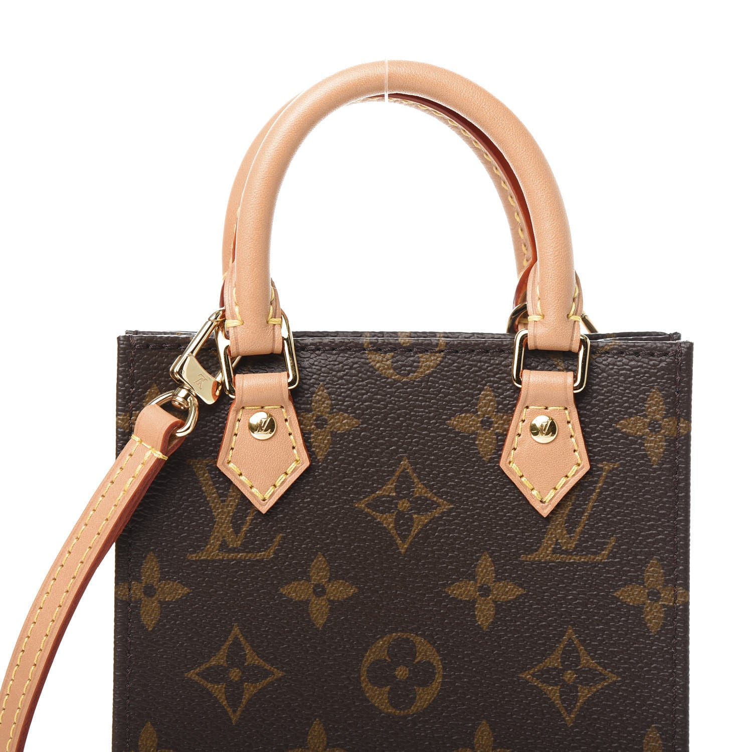 Louis Vuitton Monogram Petit Sac Plat 11 of 12