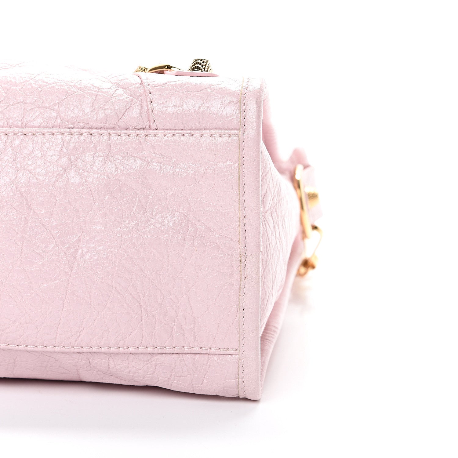 Balenciaga Agneau Giant 12 Gold Hardware City Rose Poudre Rose Petunia 9 of 16
