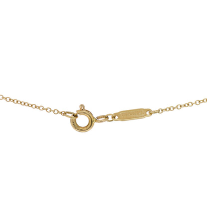 Tiffany 18K Yellow Gold Infinity Pendant Necklace 4 of 5