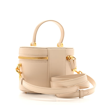 Christian Dior Calfskin CD Signature Vanity Caramel Beige 3 of 10